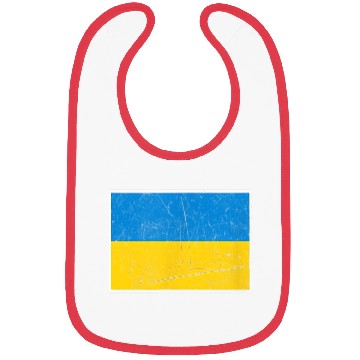 Discover Ukraine Flag With Ukrainian National Colors Bibs