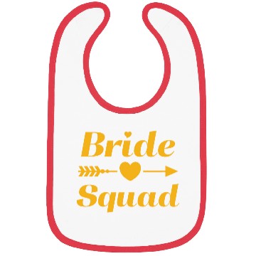 Discover Bride Squad Bibs