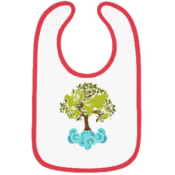 Discover Trees Plants Waves Nature Earth Day Bibs