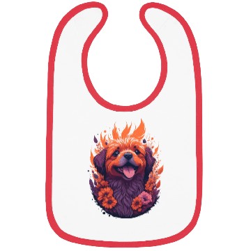 Discover Cute Border Collie Puppy Bibs