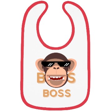 Discover I'm the boss Bibs