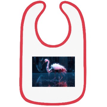 Discover Neon Bird of Paradise Bibs