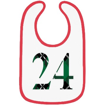 Discover 24th T Shirt24 Sports Jersey Number Green Bibs