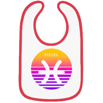Discover Pisces Zodiac Sign Sunset Pisces Bibs