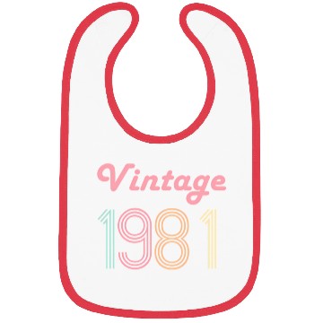 Discover 40Th For Her 40 1981 Bibs