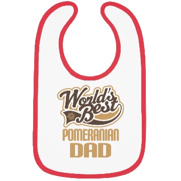 Discover Pomeranian Dad Bibs