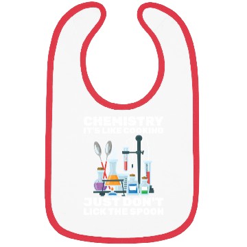 Discover Chemist Chemistry It'S Like Cooking Scientist Bibs