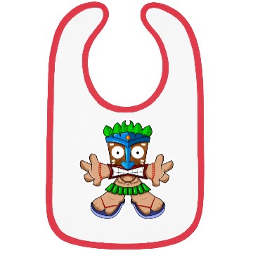 Discover Tiki Surprise Bibs
