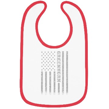 Discover Greenhorn American Flag Bibs