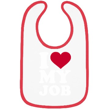 Discover I Love My Job Bibs