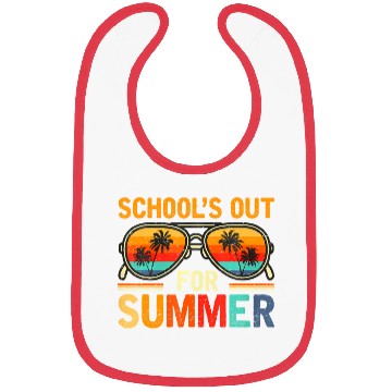 Discover Last Day Of School Schools Out For Summer Teacher Bibs