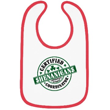 Discover Shenanigans Coordinator Shamrock St Patrick'S Day Bibs