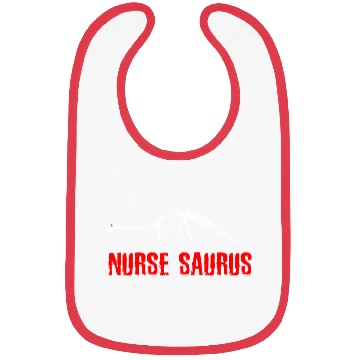 Discover Nurse Dinosaur Skeleton Dinosaur Nurse Bibs