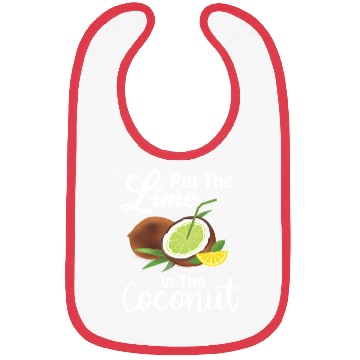 Discover Put The Lime In The Coconut Summer Casual Bibs