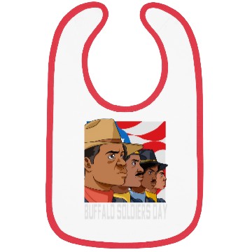 Discover National Buffalo Soldiers Day July 28Th Patriotic Bibs