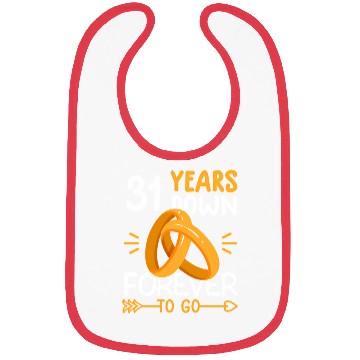 Discover 31St Wedding Anniversary 31 Years Bibs