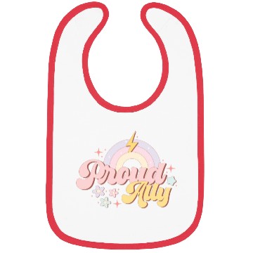 Discover Proud Ally, LGBT Pride Month Bibs