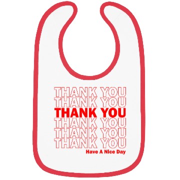 Discover Thank You Have Ae Day Grocery Bibs