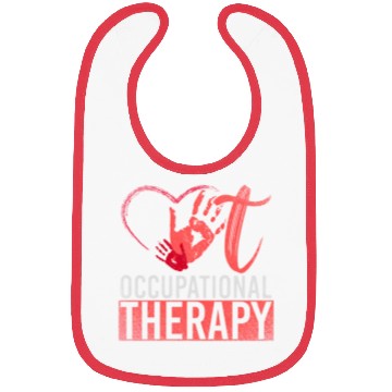 Discover Ota Exercise Heart Hand Print Exercise Occupationa Bibs