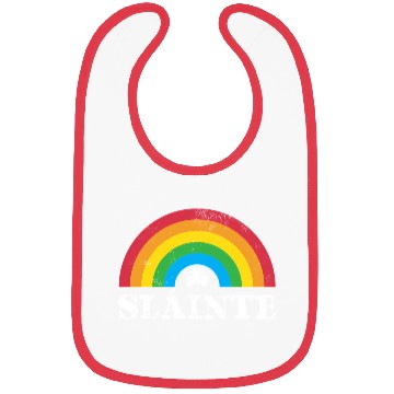 Discover Slainte 80S 70S Rainbow Irish St PatricDay Bibs