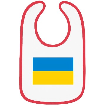 Discover Ukraine Flag With Ukrainian National Colors Bibs