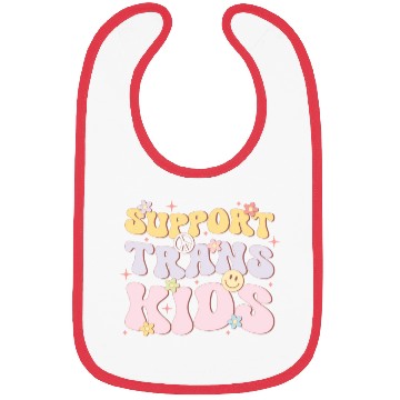 Discover Support Trans Kids, LGBT Pride Month Bibs