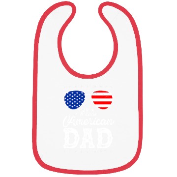 Discover 4th Of July Patriotic American Dad Us Bibs