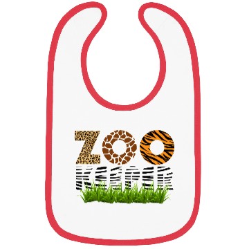Discover Zookeeper African Animals Zebra Wild Savanna Bibs