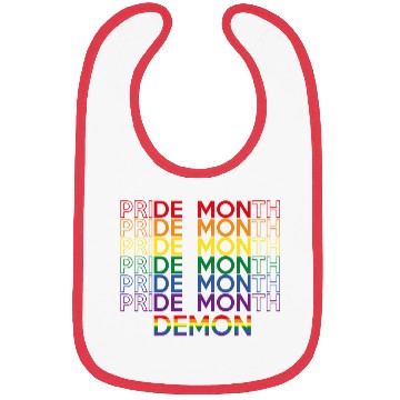 Discover Pride Month Demon Bibs