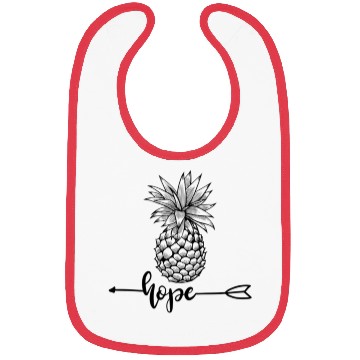 Discover Hope Ivf Pineapple Lucky Transfer Day Bibs