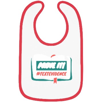 Discover Reading Teacher Prove It Text Evidence Bibs