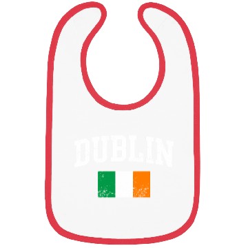 Discover Dublin Ireland Irish Flag St Patrick'S Day Bibs