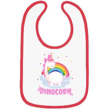 Discover Dinocorn For Unicorn And Dinosaur Bibs