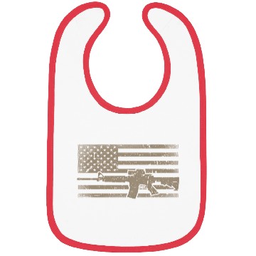 Discover Distressed American Flag Ar15 For Gun Ar15 Bibs