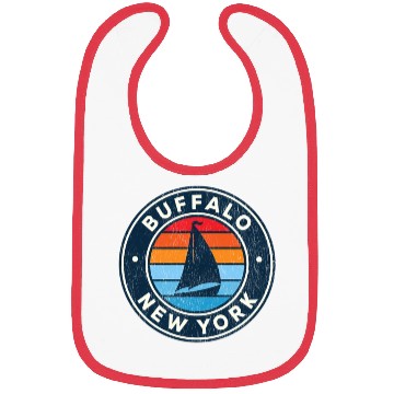 Discover Buffalo New York Ny Sailboat 70S Bibs