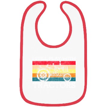 Discover Tractor Tractor Vehicle Bibs
