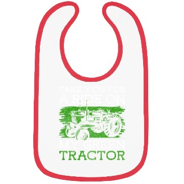 Discover Farmer Tractor Country Life Bibs
