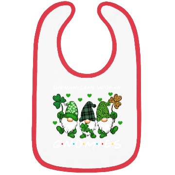 Discover Shenanigans With My Gnomies St Patrick'S Day Gnome Bibs