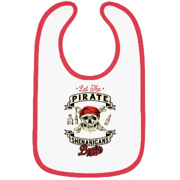 Discover Let The Pirate Shenanigans Begin Crossbones Freebo Bibs