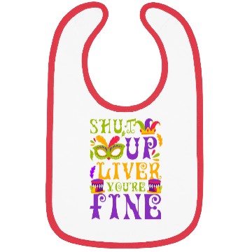 Discover Mardi Gras New Orleans Fool Music Bibs