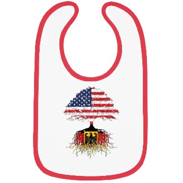 Discover German American Roots Germany Usa Flag Bibs