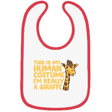 Discover Giraffe Giraffe I'M Really A Giraffe Bibs