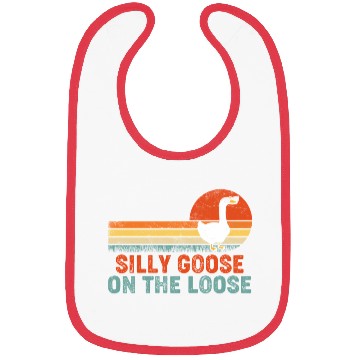 Discover Silly Goose On The Loose Saying Bibs