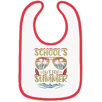 Discover Last Day Of School Schools Out For Summer Teacher Bibs