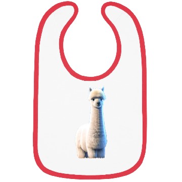 Discover fluffy alpaca Bibs