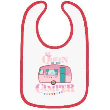 Discover Queen Of The Camper Camping Bibs