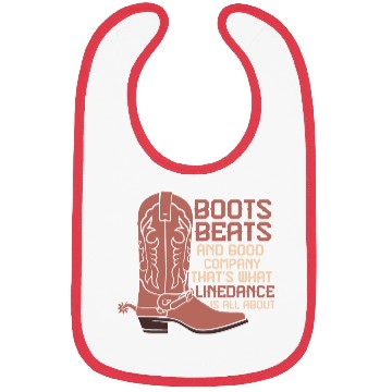 Discover Line Dance Boots Beats Good Company Country Music Bibs