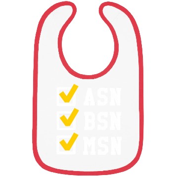 Discover Asn Bsn Msn Nursing Degree Checklist Graduation Bibs