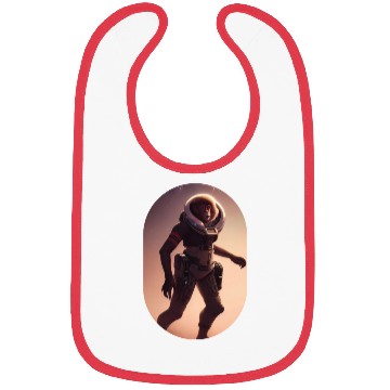 Discover Astronaut Monkey Discovering Planet Mars 1 1 Bibs