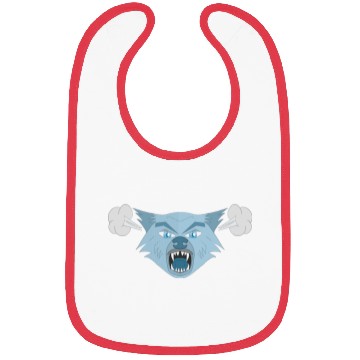 Discover Angry Wolf Bibs